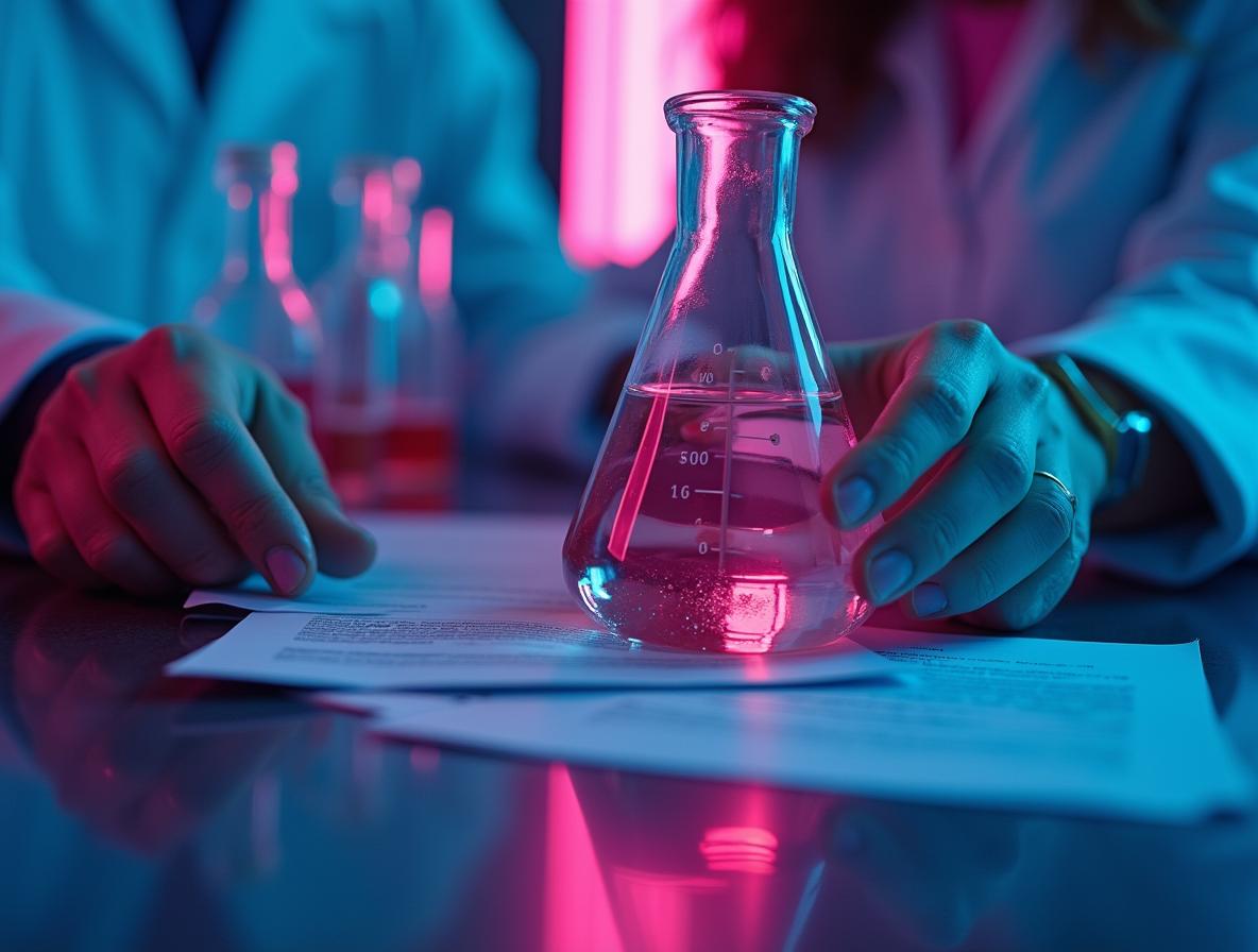 Laboratory testing equipment emphasizing quality control and transparency