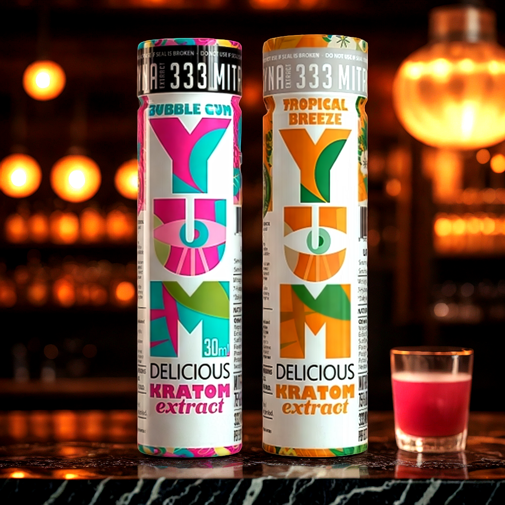 YUM kratom sampler pack as sophisticated alcohol alternative for evening socializing