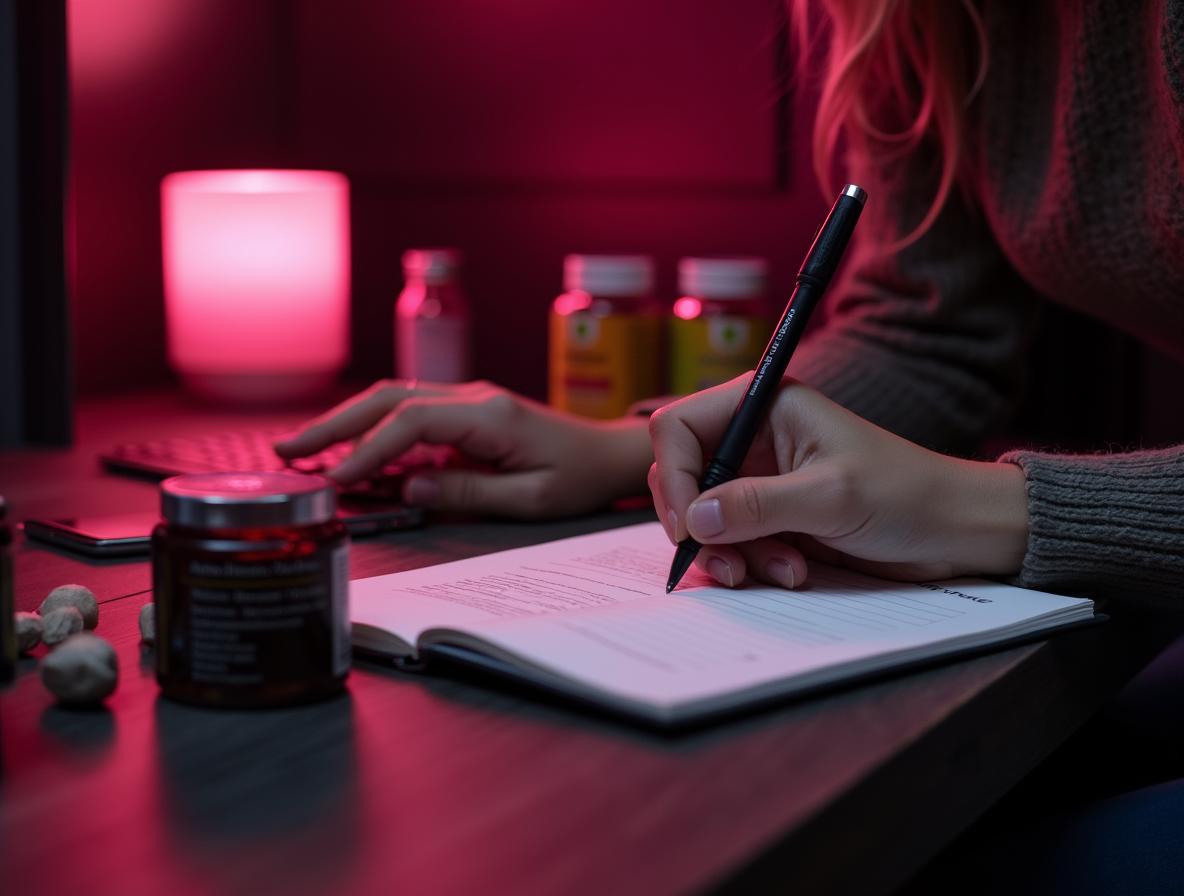 Taking notes on botanical wellness supplement experiences and protocols