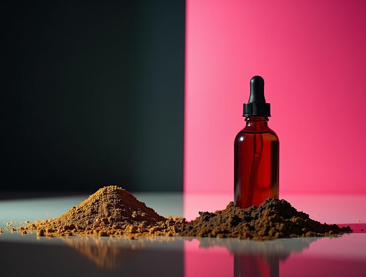 Visual comparison of low quality versus premium kratom products