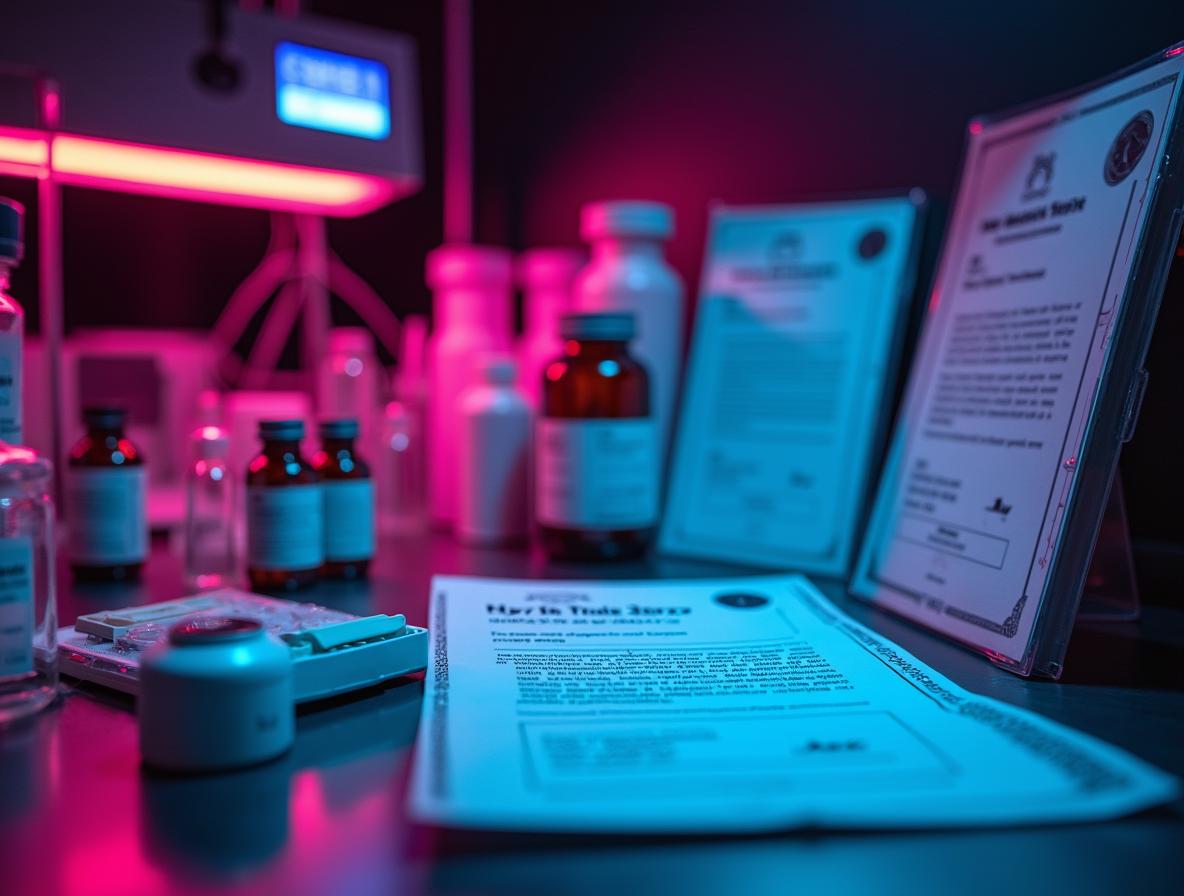 Third-party laboratory testing setup showing quality control measures for kratom extract products