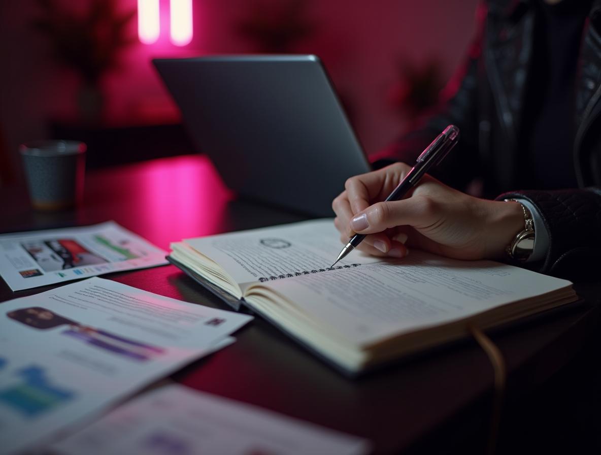 Person taking organized notes while researching kratom for personal goals