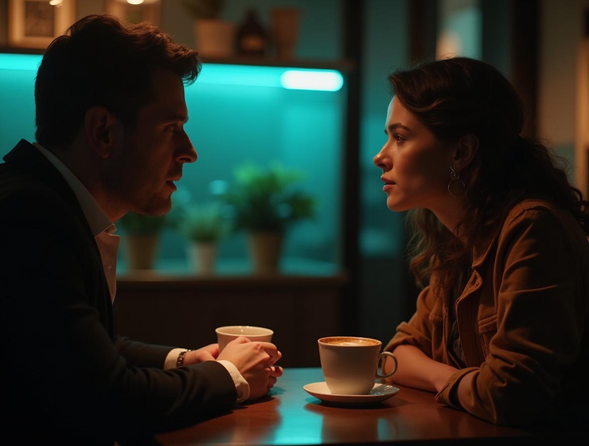 Two people having honest conversation about recovery and personal choices
