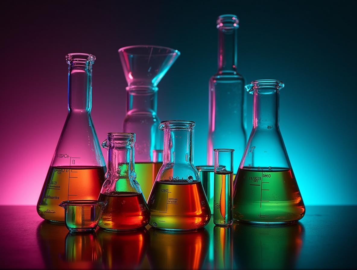 Laboratory equipment showing kratom alkaloid extraction and quality testing processes