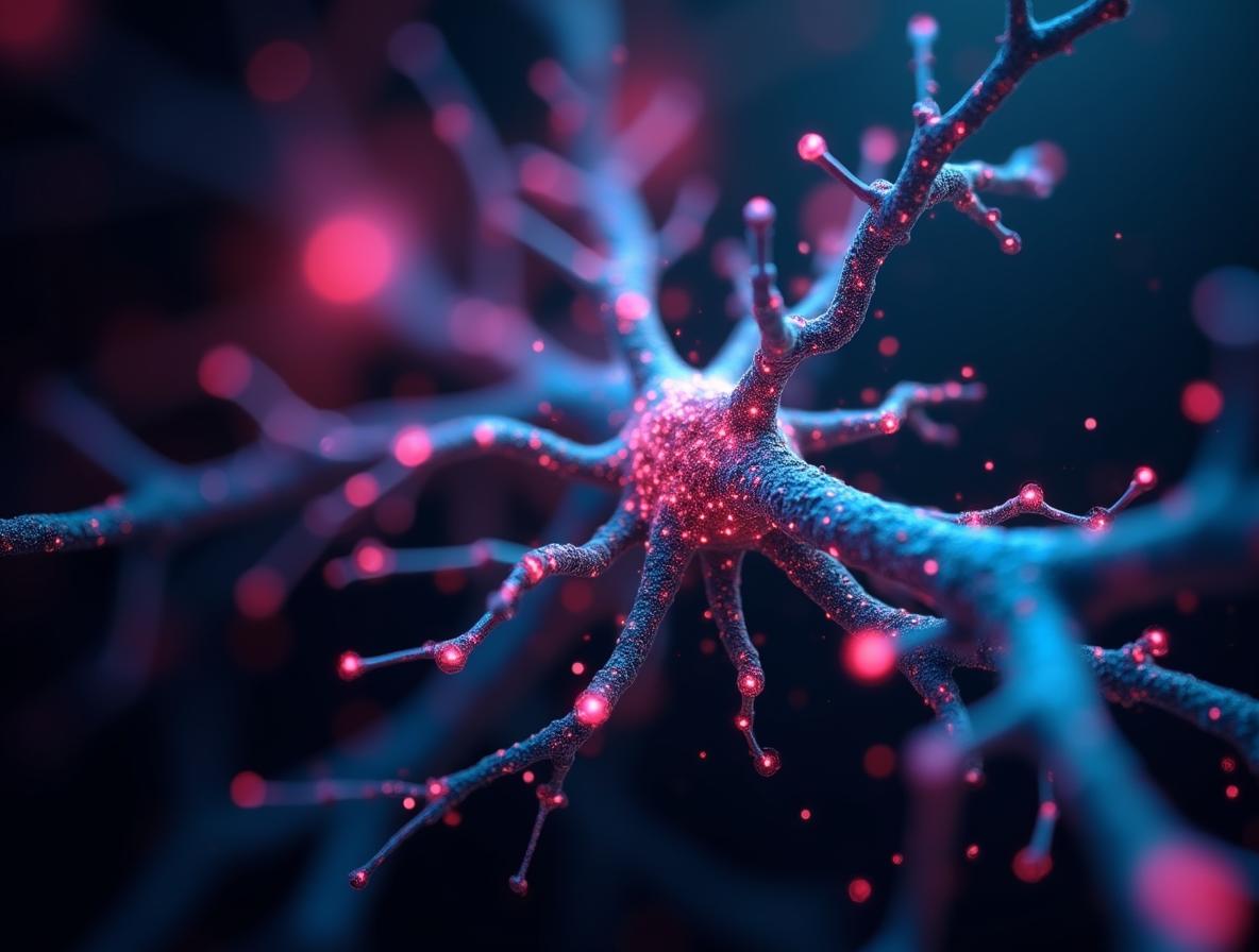 Abstract visualization of neural adaptation and receptor sensitivity changes