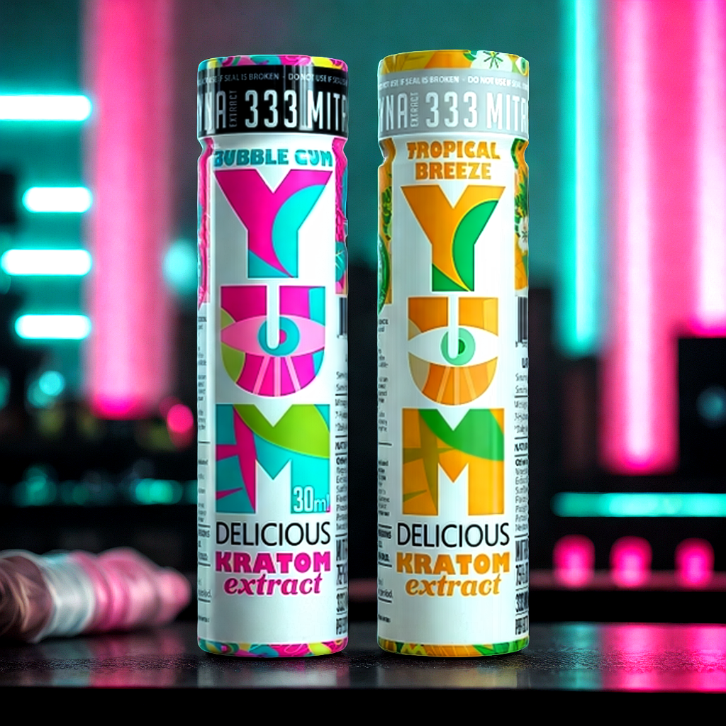 YUM kratom sampler pack showcasing quality-tested products