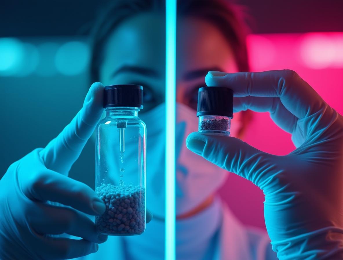 Quality control comparison showing importance of lab-tested kratom products