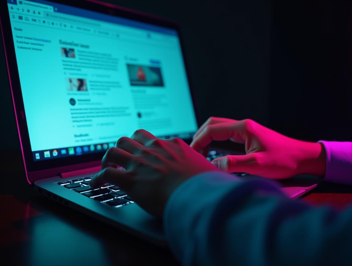 Person researching conflicting kratom information online with multiple tabs open