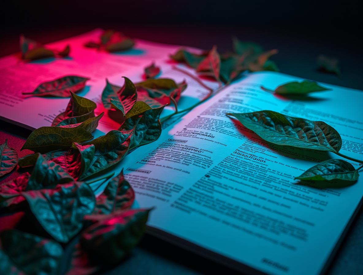 Artistic composition showing traditional kratom knowledge meeting modern digital discussions